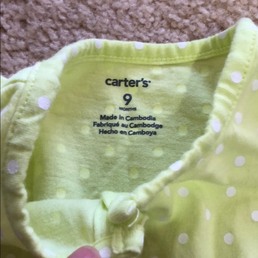 Carter’s fishy snap-up romper - Picture 3 of 3